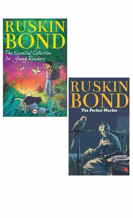 Ruskin bond 2 book set The Essential Collection for Young Readers + The Perfect Murder