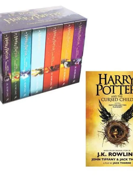 Harry Potter Box Set: The Complete Collection (Set of 7) with Cursed Child