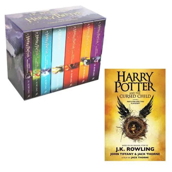 Harry Potter Box Set: The Complete Collection (Set of 7) with Cursed Child