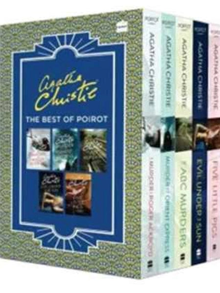 Classic Agatha Christie Mystery 5-Book Set (Paperback English)