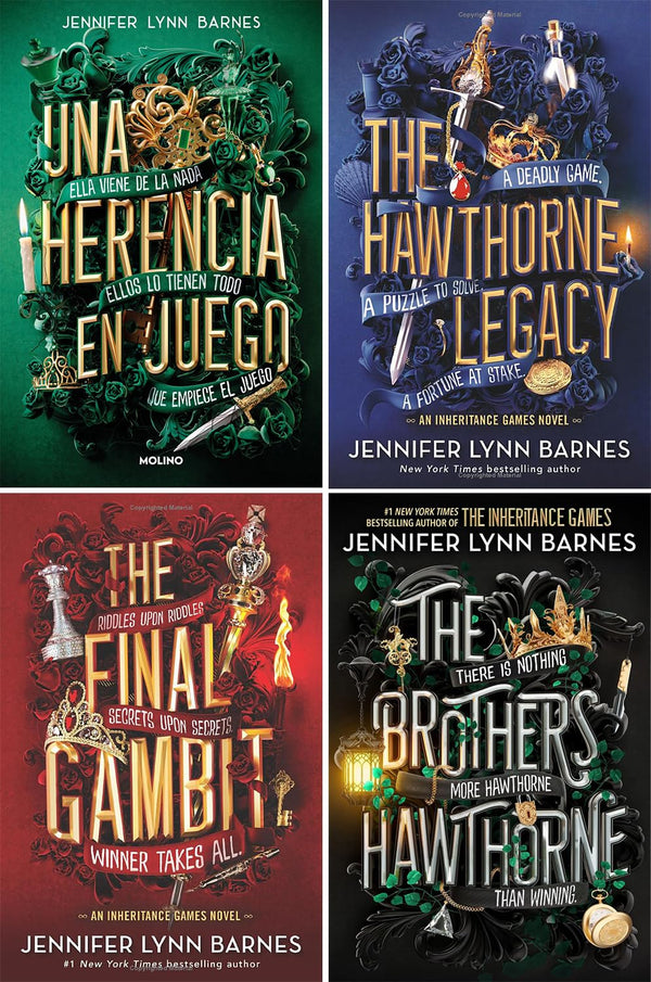 The Inheritance Games Combo: 4 Books By Jennifer Lynn Barnes combo