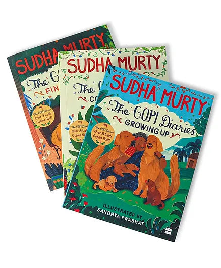 THE GOPI DIARIES BOXSET: set of 3 books by Sudha Murty and Sandhya Prabhat