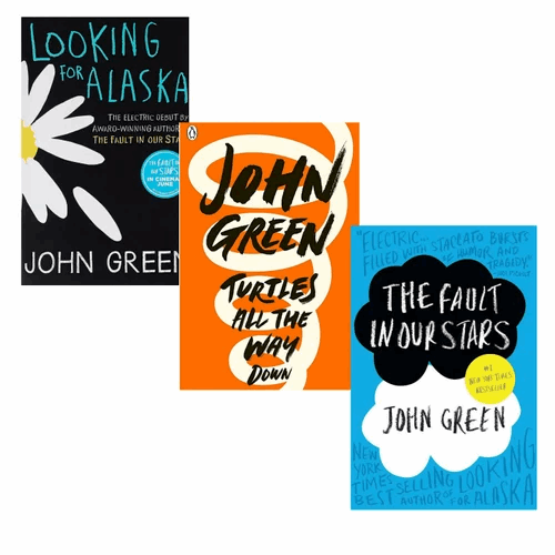 3 book set by John Green ( Looking for Alaska , Turtles all the way down , The fault in our star )