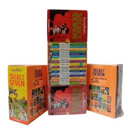 Secret Seven Complete Boxset Of 17 Titles – (Paperback) Enid Blytton