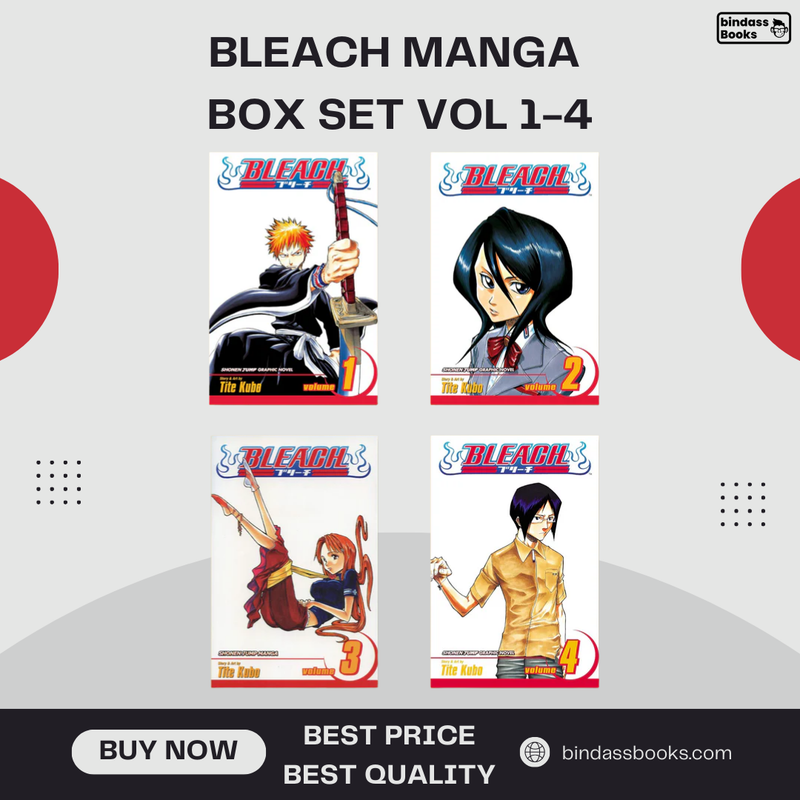 Bleach Volumes 1-4 by Tite Kubo!