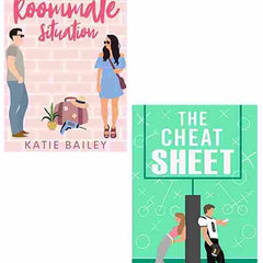 2 Book Set Collection The Roommate Situation + The Cheat Sheet