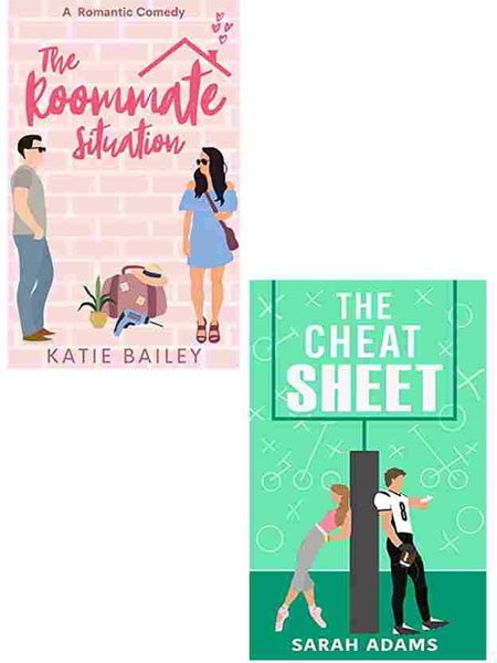 2 Book Set Collection The Roommate Situation + The Cheat Sheet