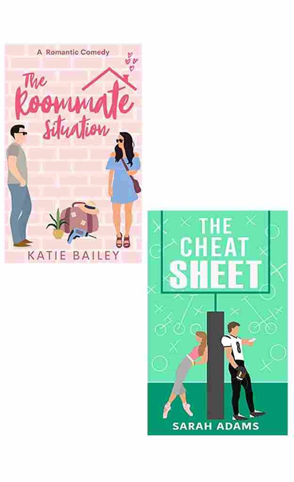 2 Book Set Collection The Roommate Situation + The Cheat Sheet