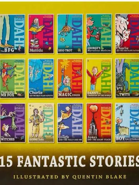 Roald Dahl Collection 15 Books Box Set