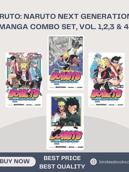 boruto 4 book combo vol 1 to 4