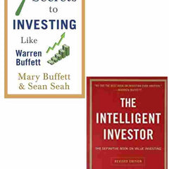 2 Book Set Collection 7 Secrets to Investing Like Warren Buffett + The Intelligent Investor