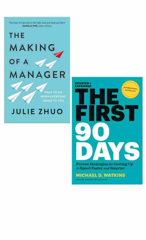 2 book set The Making of a Manager + The First 90 days