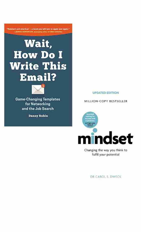 2 Book Set Collection Wait, How Do I Write This Email? + MINDSET