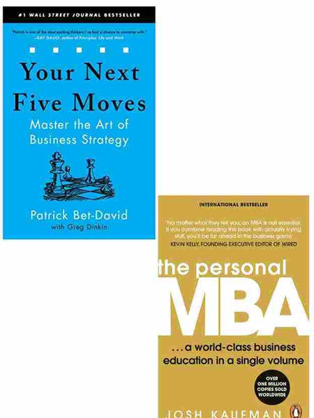 2 Book Set Collection Your Next Five Moves + The Personal MBA