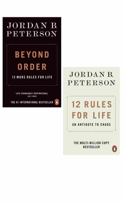 2 book set Beyond Order + 12 Rules for Life