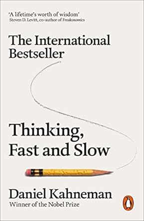 Thinking, Fast and Slow Book by Daniel Kahneman