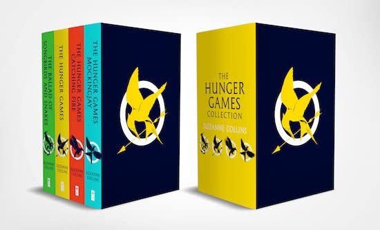 Hunger Games 4 Book Box Set by Suzanne Collins