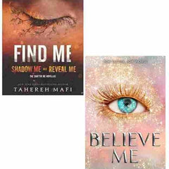 2 book set find Me + BELIEVE ME