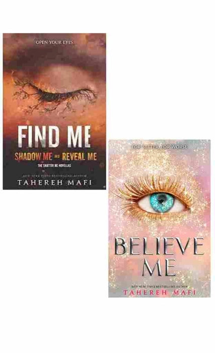 2 book set find Me + BELIEVE ME