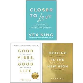 Vex King 3-Book Set: Elevate Your Life with Positivity and Mindfulness