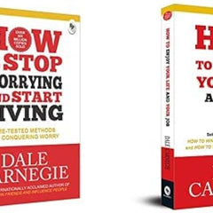 2 book set How to Enjoy your life & your Job + How to Stop Worrying and Start Living