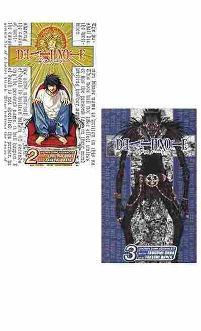 2 Manga Book Set Death Note Vol. 2 + Death Note Vol. 3 (Paperback) - Takeshi Obata