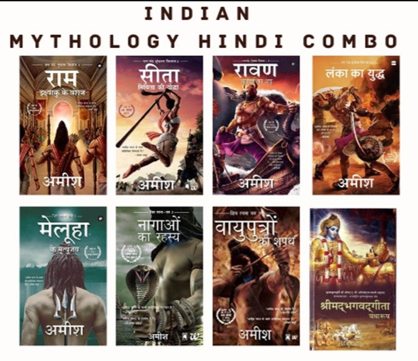 INDIAN Mythology Combo of 8 Books HINDI