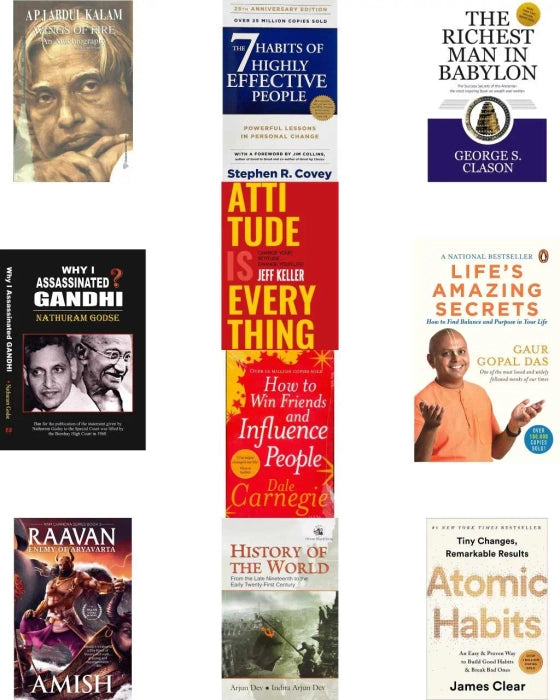 10 Books Life Mastery Collection