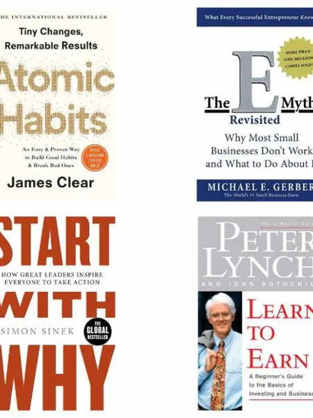 Business and Self-Development 4-Book Set