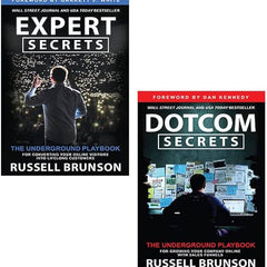 2 book set DotCom Secrets + Expert Secrets
