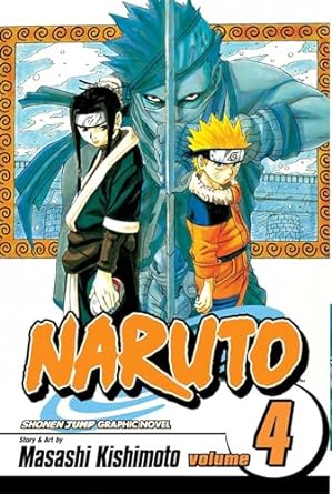 Naruto, Vol. 4: Hero's Bridge Book by Masashi Kishimoto