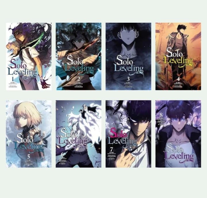 Solo Leveling Manga Book Of Combos Vol 1 To 8