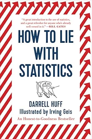 How to Lie with Statistics Book by Darrell Huff