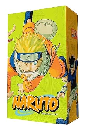 Naruto vol  1‑27 box set