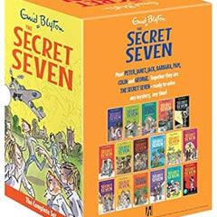 Secret Seven Complete Boxset Of 17 Titles – (Paperback) Enid Blytton
