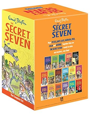 Secret Seven Complete Boxset Of 17 Titles – (Paperback) Enid Blytton