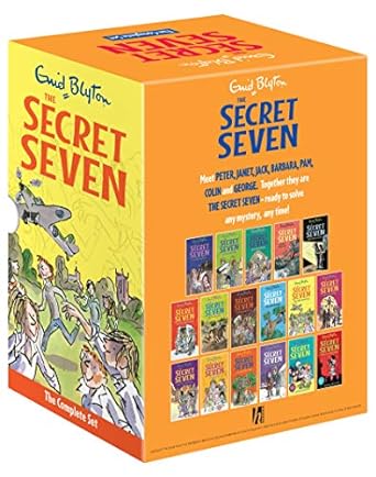 Secret Seven Complete Boxset Of 17 Titles – (Paperback) Enid Blytton
