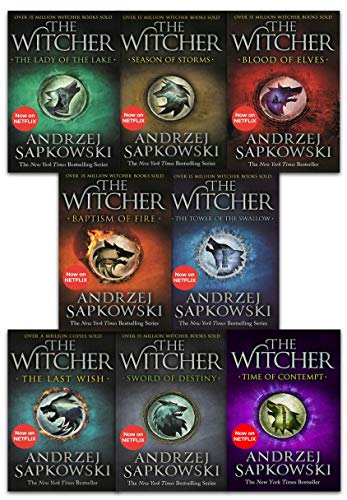 The Witcher Boxed Set – 8 Books by Andrzej Sapkowski
