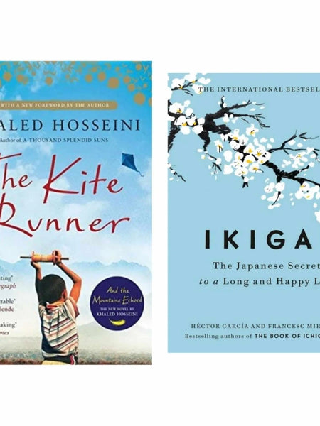 2 Book set ( The kite runner , Ikigai )