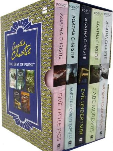 Classic Agatha Christie Mystery 5-Book Set (Paperback English)