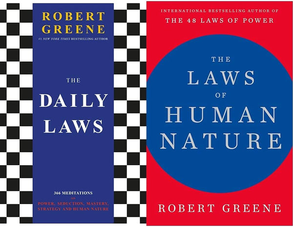 2 Book Set The Daily Laws + The Laws of Human Nature