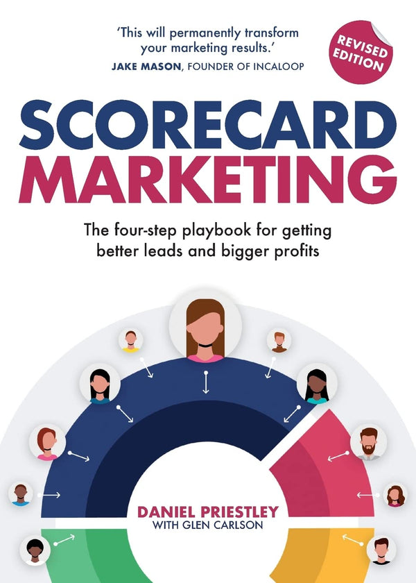 Scorecard Marketing: The four-step playbook for getting better leads and bigger profits by Daniel Priestley and Glen Carlson