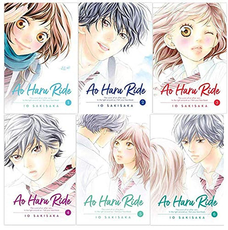 Ao Haru Ride Magna Set (Book 1 - 6) by lo Sakisaka