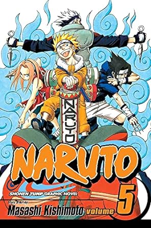 Naruto, Vol. 5: The Challengers Book by Masashi Kishimoto