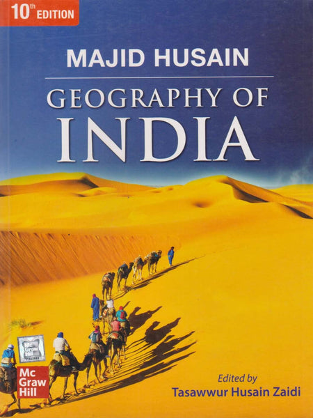 Geography of India for UPSC (English)|10th Edition|Civil Services Exam|State Administrative Exams by Late Majid Husain and Dr. Tasawwur Husain Zaidi