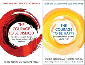 2 book set Courage to be Happy + Courage to be Disliked (Paperback) - Ichiro kishimi