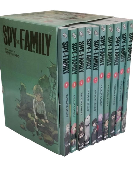 Spy X Family Volumes 1 - 11 Books Set Collection Set By Tatsuya Endo Manga Spy x Family, Vol. 1 to 10 (Spy x Family Volume 1-10 BOX SET) by SPY FAMILY