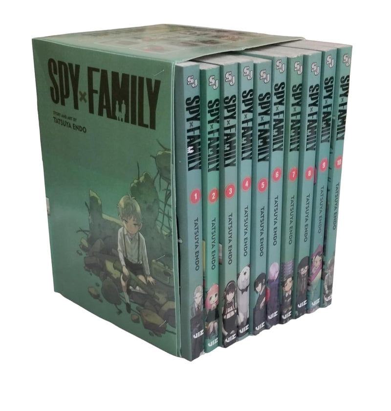 Spy X Family Volumes 1 - 11 Books Set Collection Set By Tatsuya Endo Manga Spy x Family, Vol. 1 to 10 (Spy x Family Volume 1-10 BOX SET) by SPY FAMILY