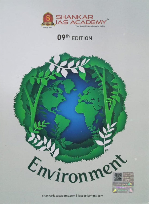 Shankar Ias Environment 9th Edition Paperback English Book 2024