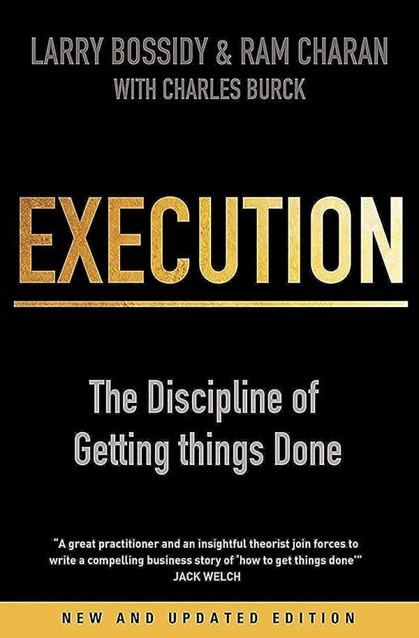 Execution (Revised Edition) by Charles Burck, Larry Bossidy , et al. |